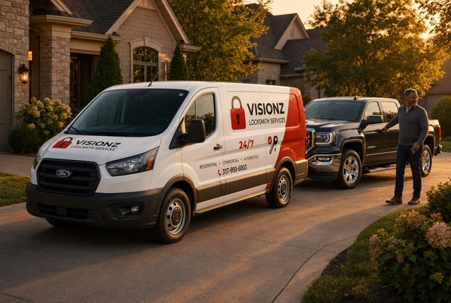 Visionz Locksmith mobile GMC Sierra key replacement and programming service