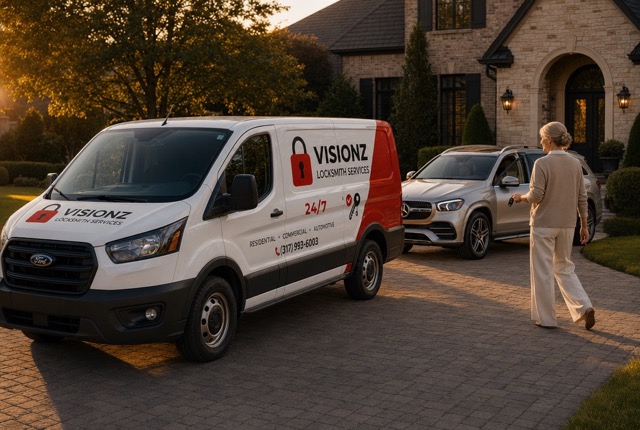 Visionz Locksmith mobile Mercedes C-Class key replacement and programming service