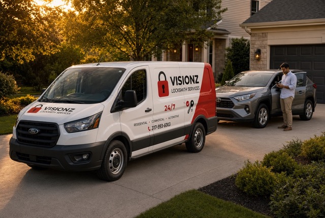 Visionz Locksmith mobile Toyota RAV4 key replacement and programming service